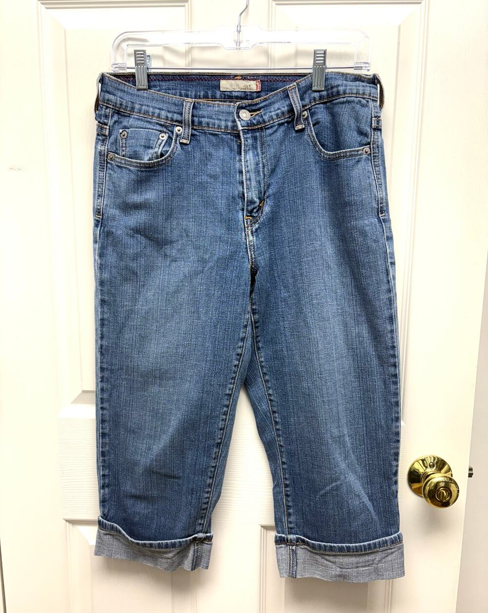 Levi's Jeans 515 Straight Leg Stitched Pockets 2013 Women's Size 10 or 30 32